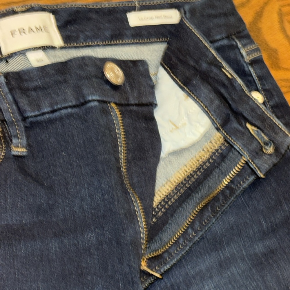 Frame Denim Women's Le Crop Mini Bootcut Jeans - Picture 11 of 11